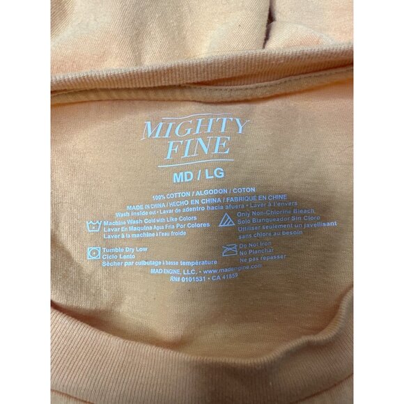 Stay Magical Graphic T-Shirt Mighty Fine Womens Large Yellow Sun Design - Picture 4 of 6